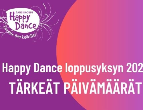 Loppusyksyn tärkeät päivät