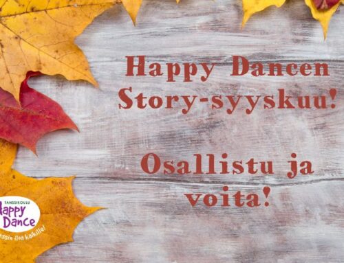 Happy Dancen story-syyskuu